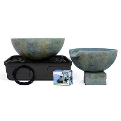 58087 Spillway Bowl and Basin Landscape Fountain Kit